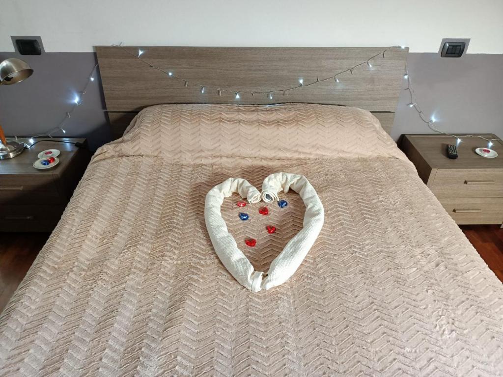 Posteľ alebo postele v izbe v ubytovaní B&B VILLA CATERINA