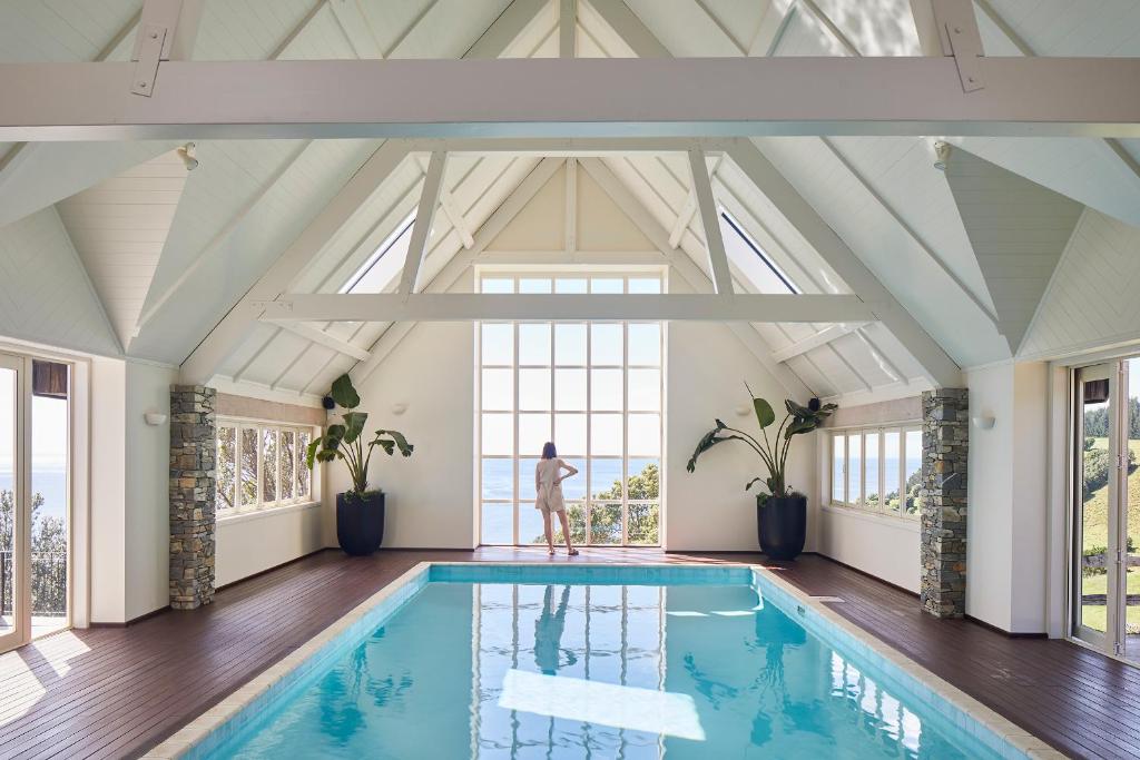 Kolam renang di atau dekat dengan Hillbrook Estate Whangamata