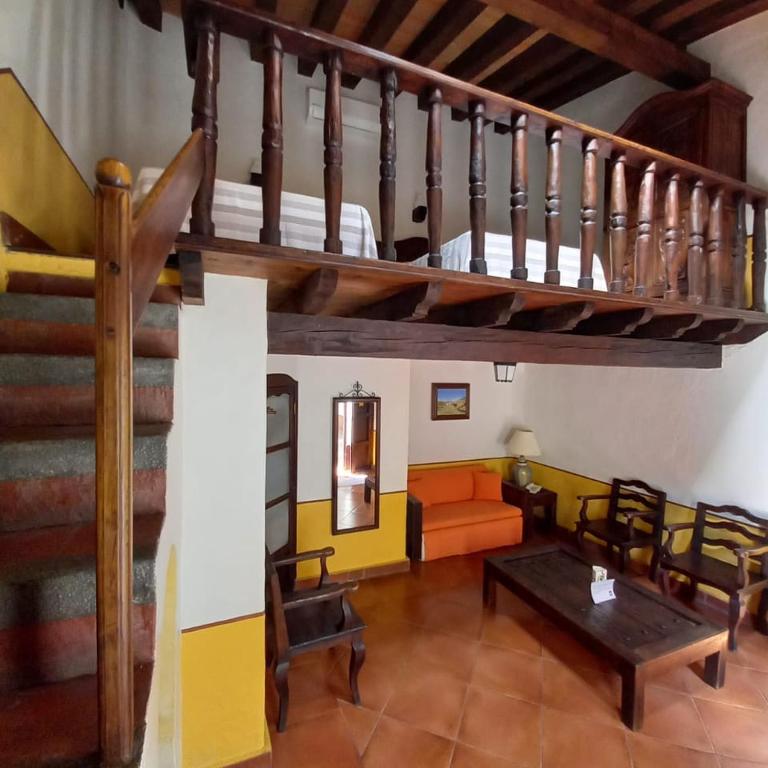 Posezení v ubytování Meson del Alferez Xalapa