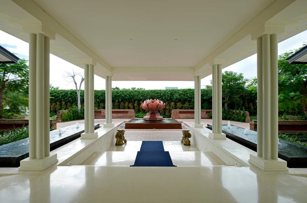 Zahrada ubytování Rumah Luwih Bali