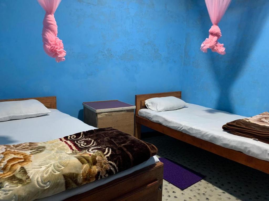 Postel nebo postele na pokoji v ubytování Hello Super Hostel
