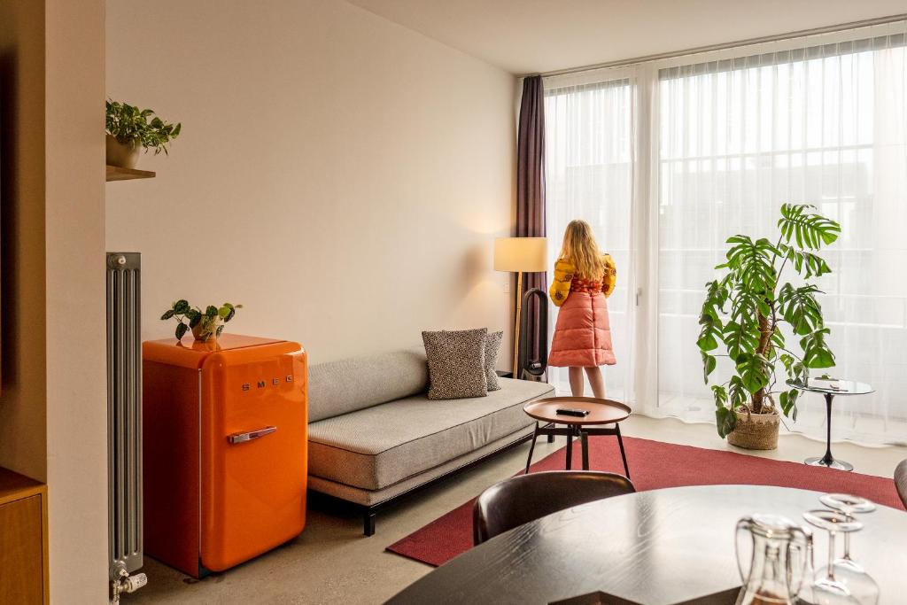 Posezení v ubytování Nomad Design & Lifestyle Hotel