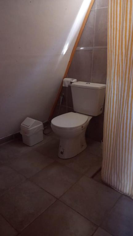 Koupelna v ubytování CABAÑAS COPITL