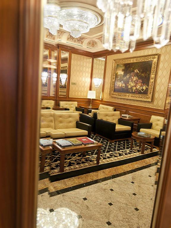 Posezení v ubytování Hotel Simplon