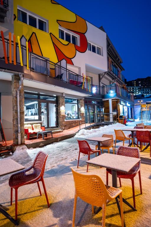 Budova, kde se hotel nachází
