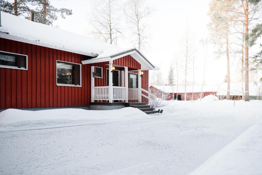 Lepikko - Helppoa majoitusta, Easy accommodation talvella