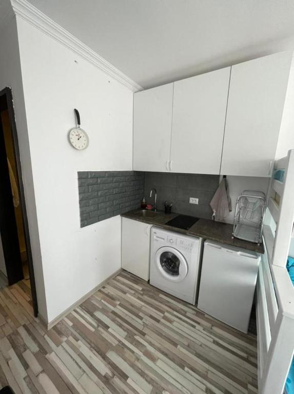 Kuchyň nebo kuchyňský kout v ubytování Apartment N503 Gudauri Loft