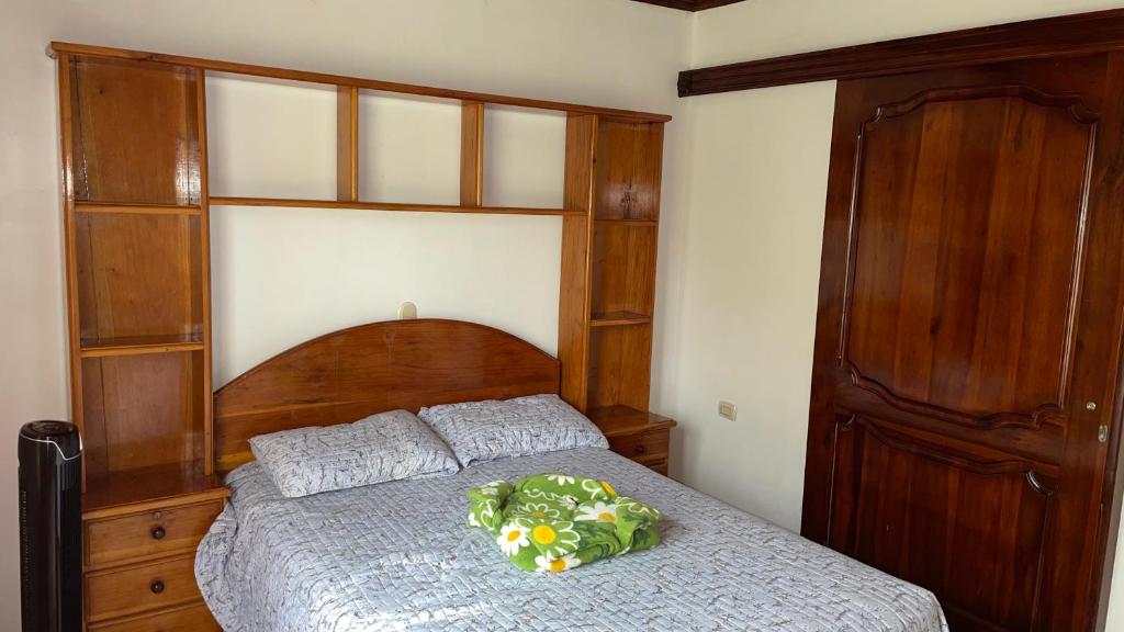 Postel nebo postele na pokoji v ubytování Las Pavitas Cottages