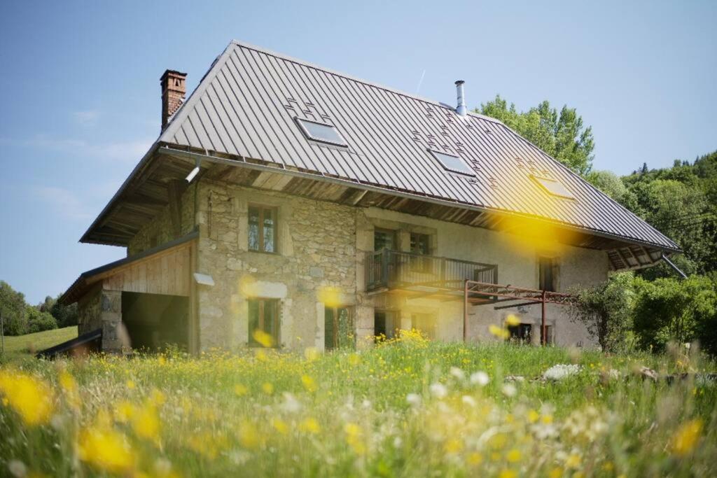 Fotografia z galérie ubytovania Magnifique ferme de montagne rénovée v destinácii Les Déserts