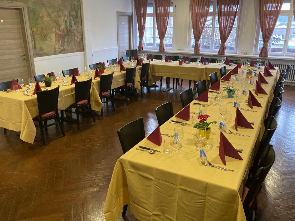 Restaurace v ubytování Hotel da Luca