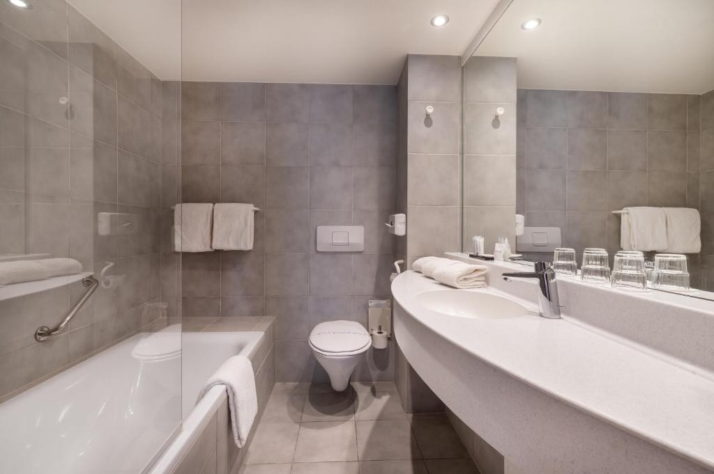 Koupelna v ubytování Rosenburg Hotel Brugge