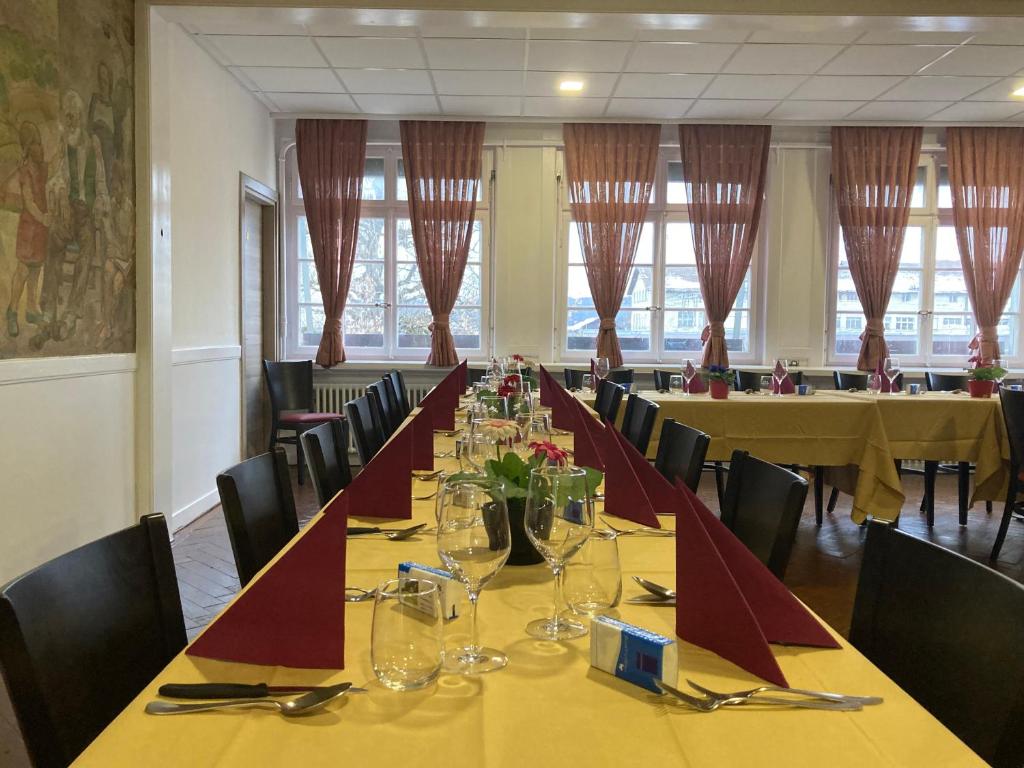 Restaurace v ubytování Hotel da Luca