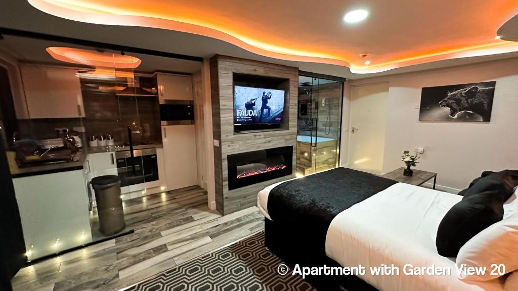 Serenity Apartments Bradford - Apartamento Con Vista Al Jardín