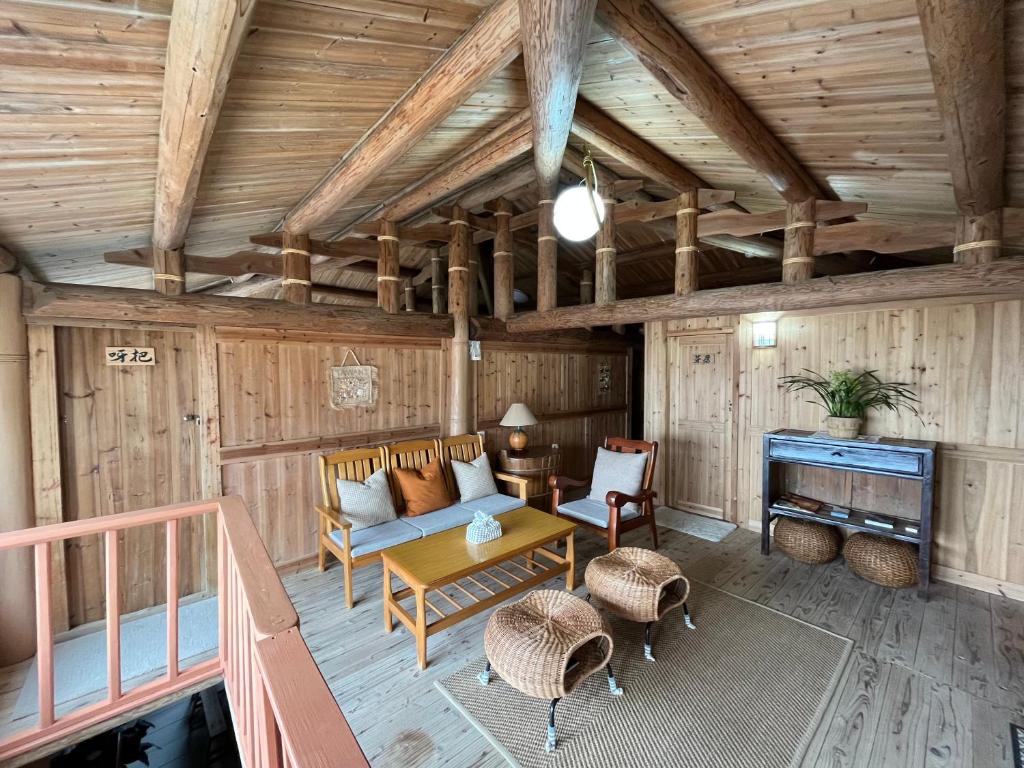 Posezení v ubytování Horn Seaside Homestay