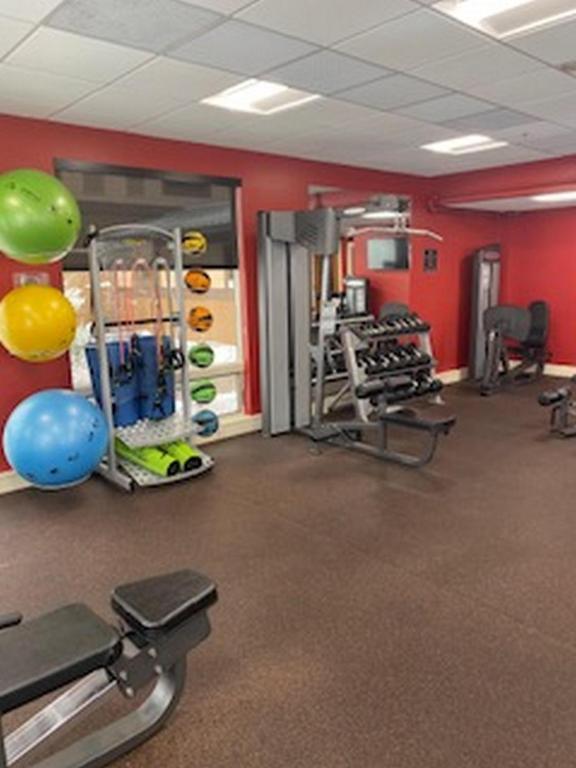 Fitness centrum a/nebo fitness zařízení v ubytování The Lodge at Wisp