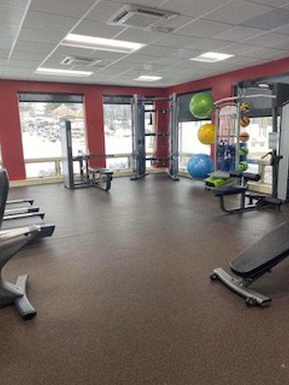 Fitness centrum a/nebo fitness zařízení v ubytování The Lodge at Wisp