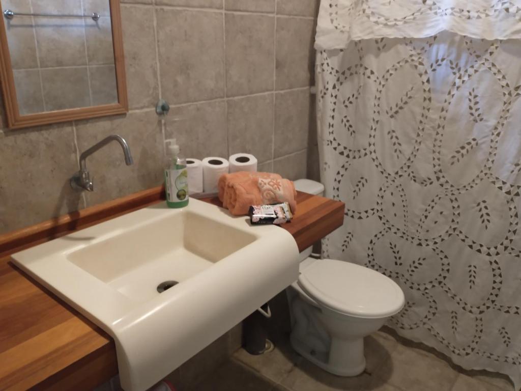 Ένα μπάνιο στο Sítio Maleleo