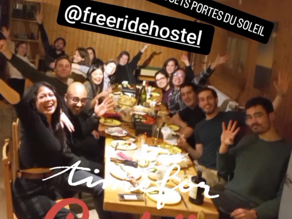 Majutusasutuse Freeride Hostel külastajad