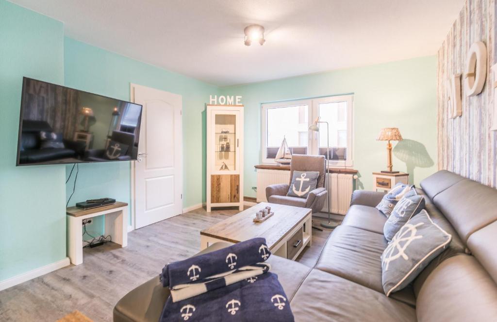 TV a/nebo společenská místnost v ubytování "Ferienhaus Nino" Ferienhaus Nino