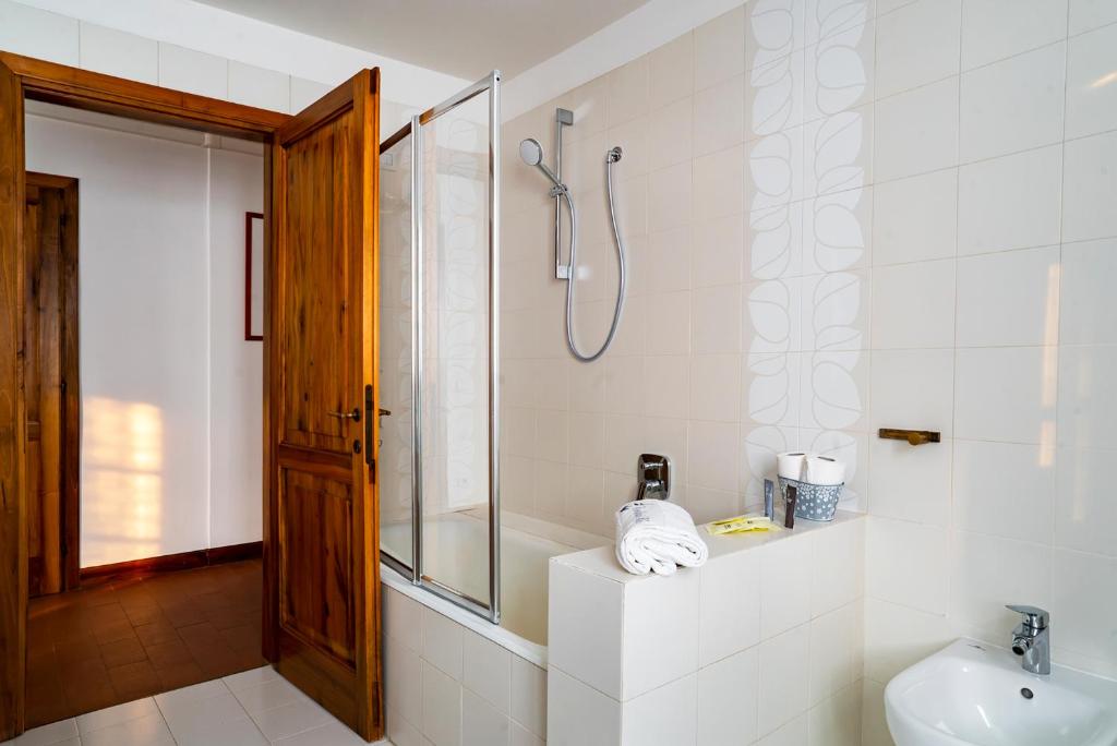 Koupelna v ubytování Casa Vacanze Rondini Blu