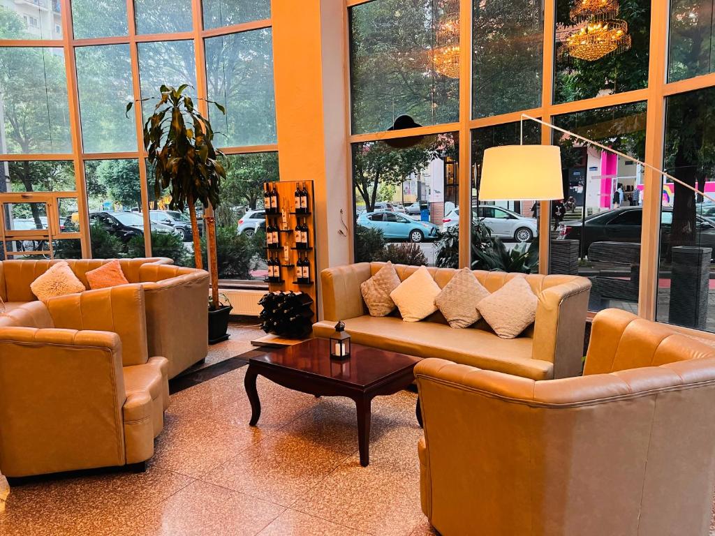 Posezení v ubytování Hotel Aisi