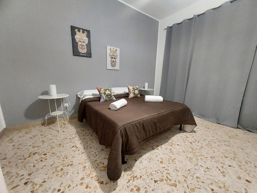 Posteľ alebo postele v izbe v ubytovaní La Casa del Moro - Al Politeama