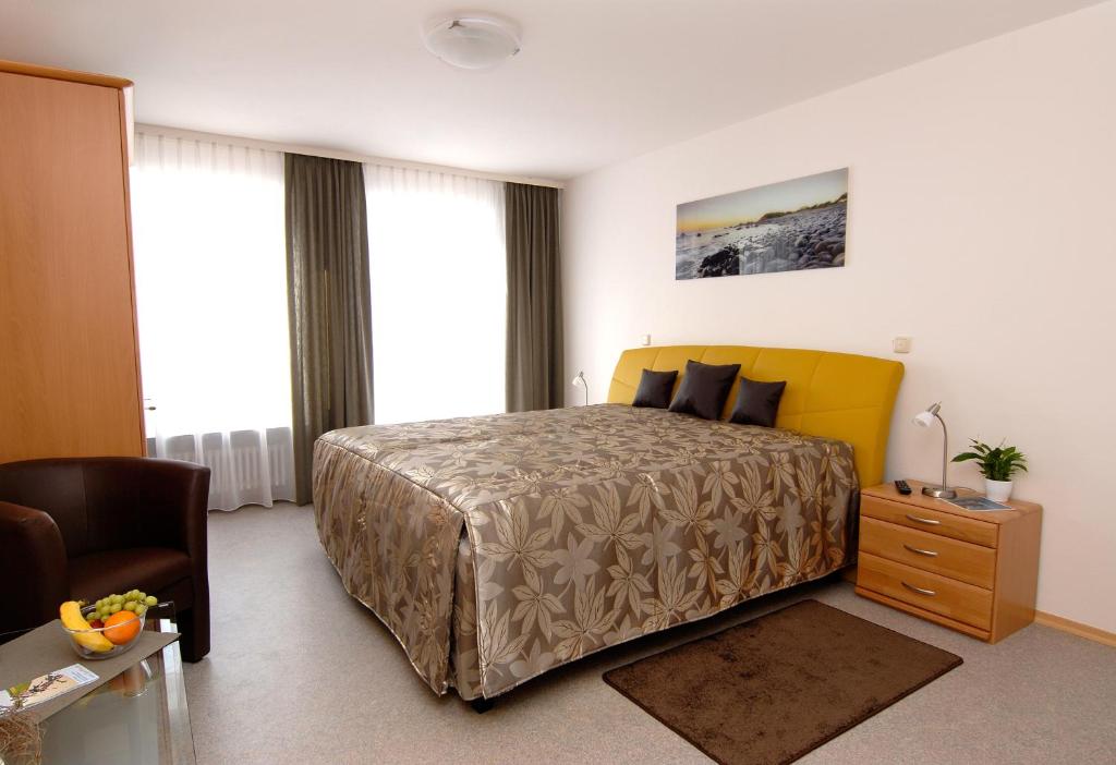 Postel nebo postele na pokoji v ubytování Garni Hotel Leitl GmbH
