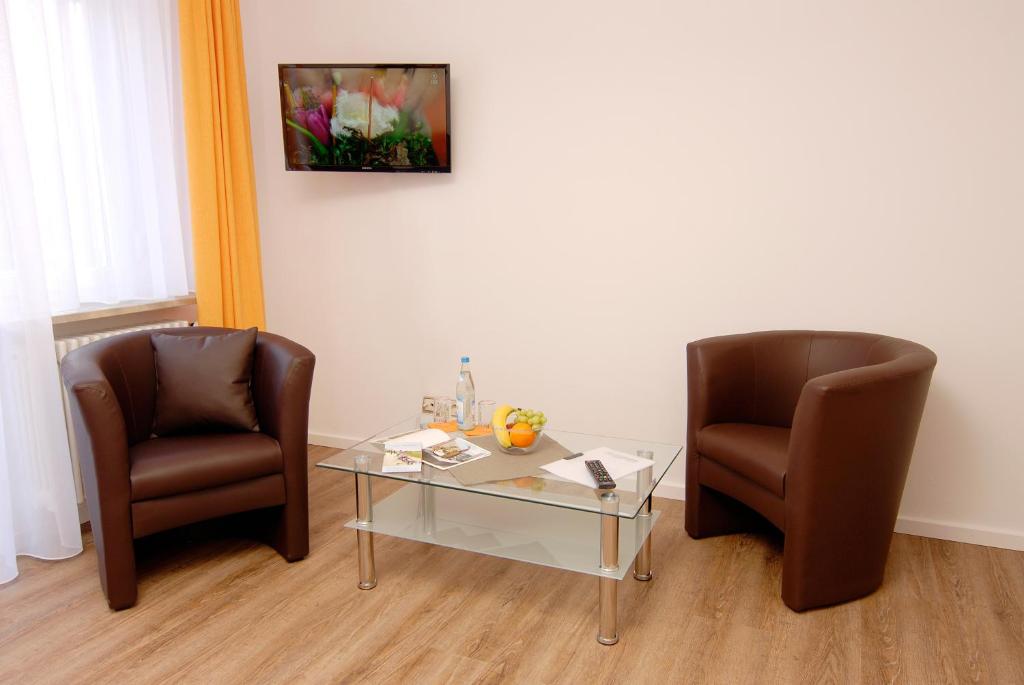 Posezení v ubytování Garni Hotel Leitl GmbH
