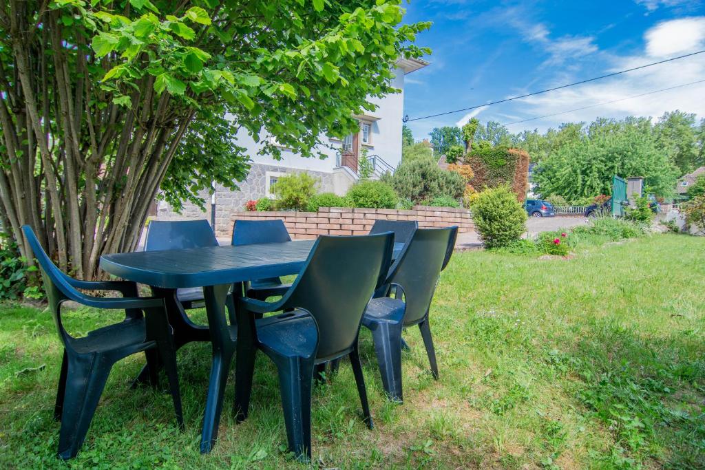 Zahrada ubytování Gîte Le Noisetier