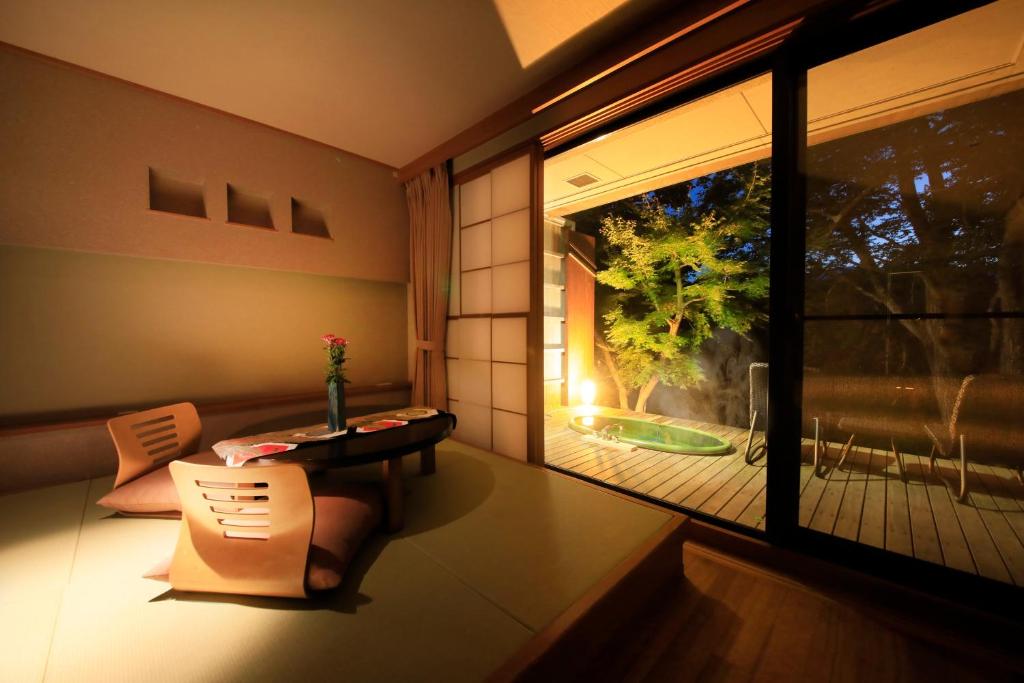 Posezení v ubytování Hotel Shikisai