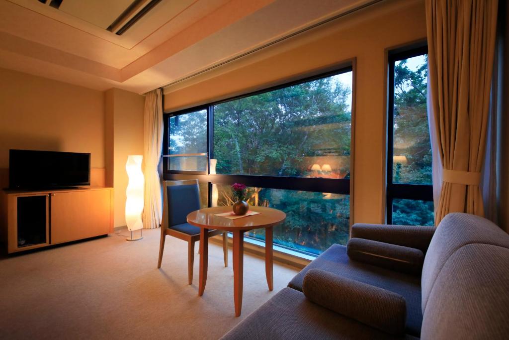 Posezení v ubytování Hotel Shikisai