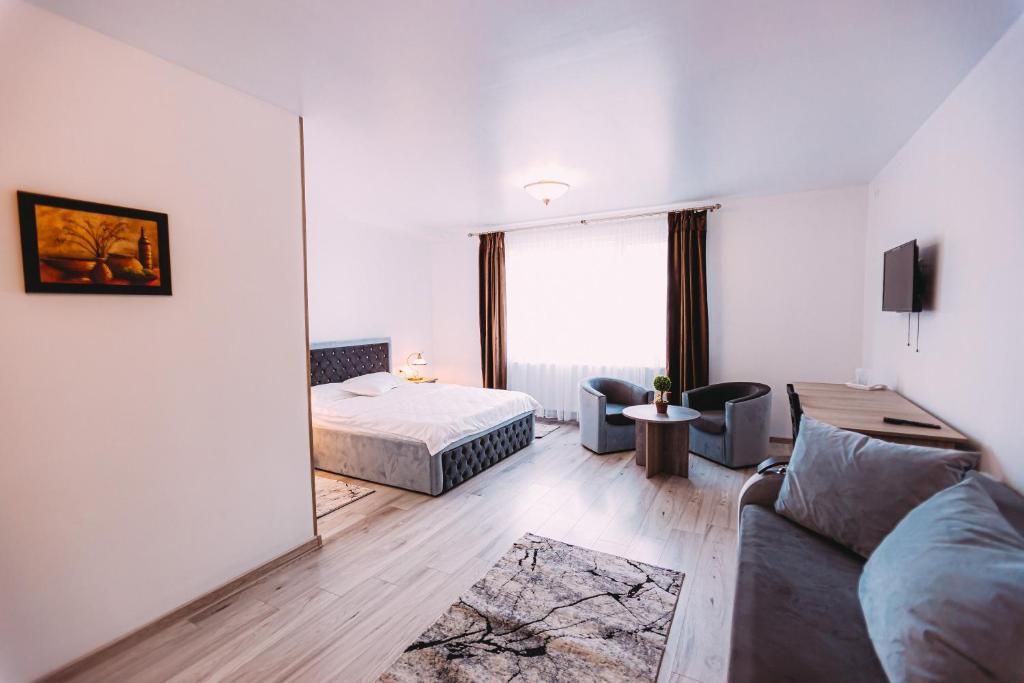 Posezení v ubytování Motel Piatra Corbului
