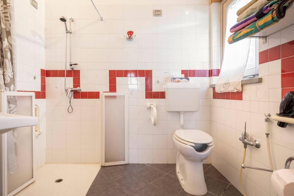Koupelna v ubytování B&B Ambrosia