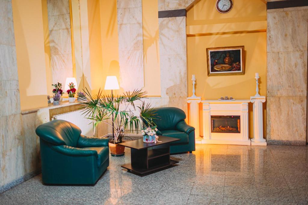 Posezení v ubytování Motel Piatra Corbului