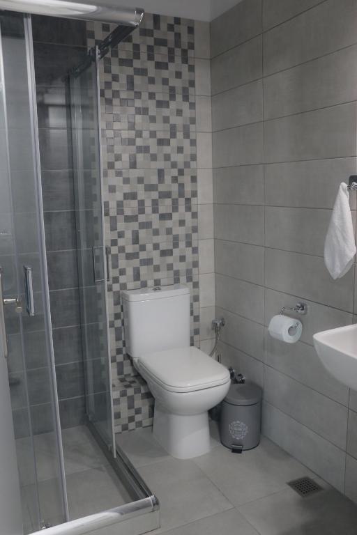 Kúpeľňa v ubytovaní Milias Apartment's