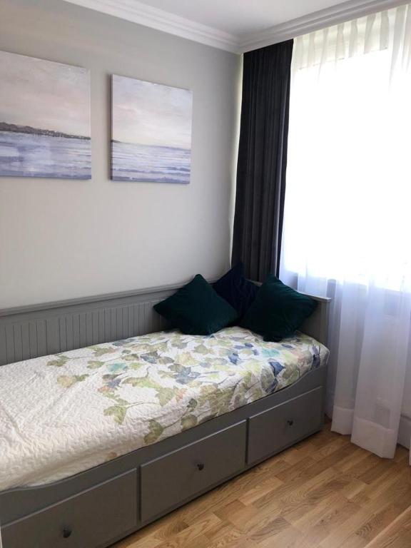 Posteľ alebo postele v izbe v ubytovaní COMFORT GRAŻYŃSKIEGO 7A