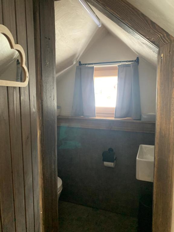 Koupelna v ubytování Hiša Pod gorami II****-house with wellness