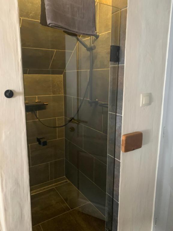 Koupelna v ubytování Hiša Pod gorami II****-house with wellness