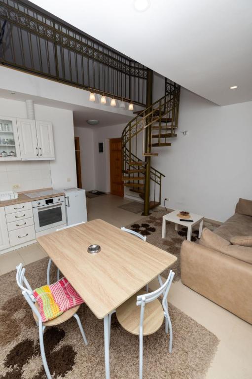 Kuchyň nebo kuchyňský kout v ubytování Apartman Sunce Zova