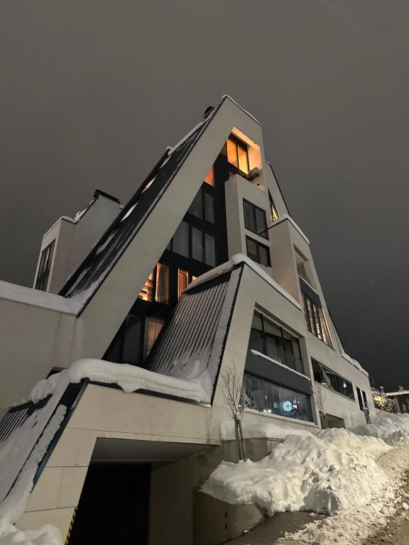 Bygningen som lejligheden ligger i