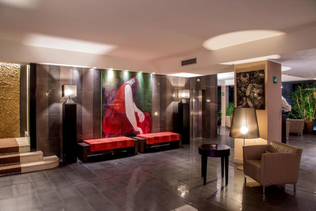 Posezení v ubytování Park Hotel Sabina