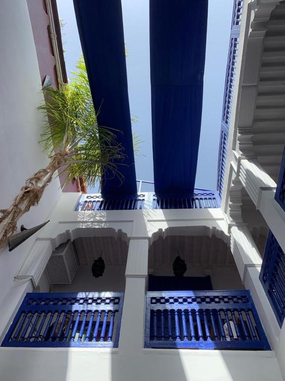 Balkón nebo terasa v ubytování Riad Dar Colline