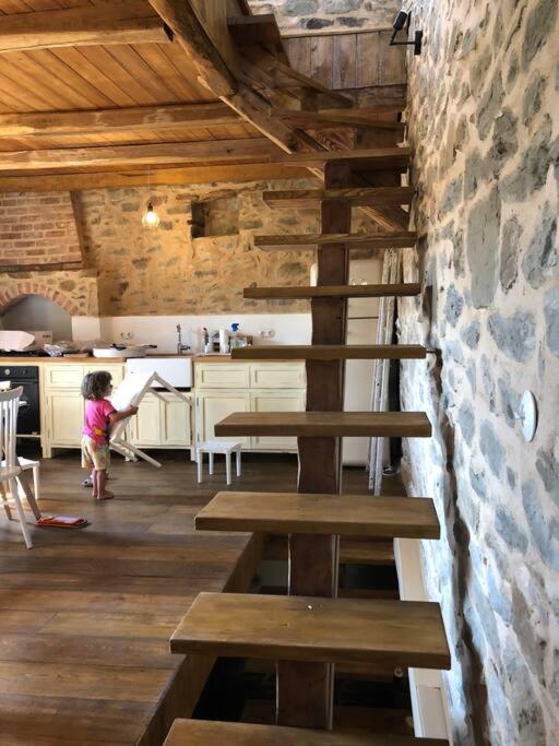 Część wypoczynkowa w obiekcie Lemon's Cottage House, Volissos, Chios