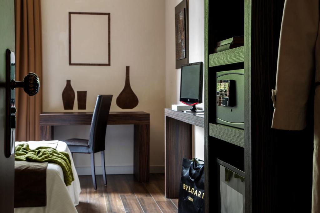 Kuchyň nebo kuchyňský kout v ubytování Park Hotel Sabina