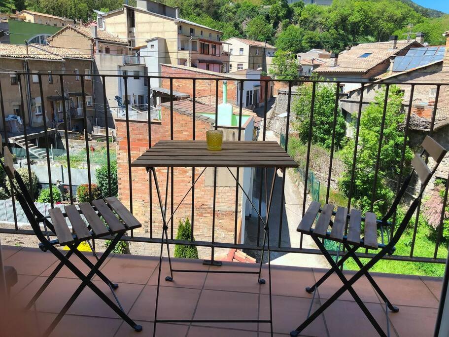 Balkón nebo terasa v ubytování Mirador de Sant Llorenç · Acogedor apartamento 6p
