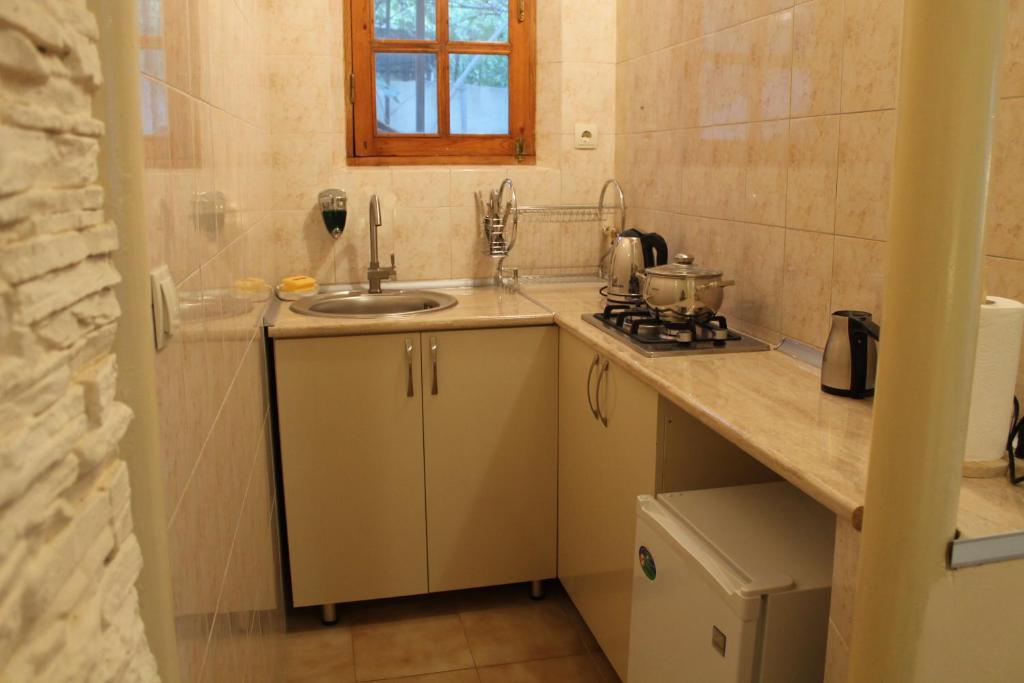 Kuchyň nebo kuchyňský kout v ubytování House 41