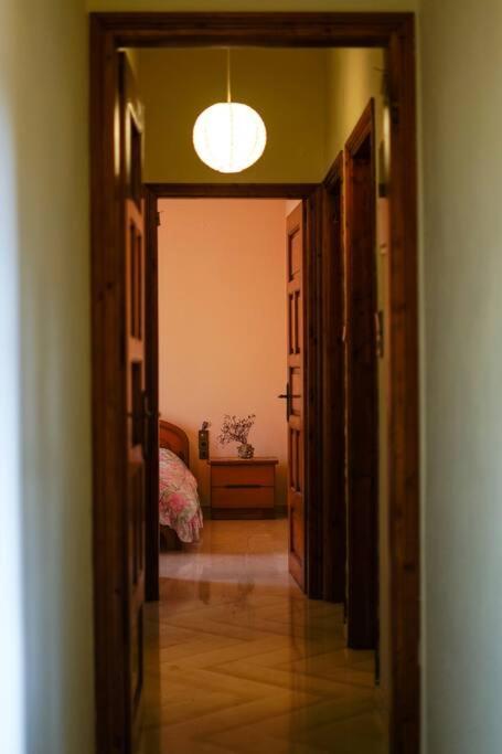 A bed or beds in a room at Traditional cozy residence in Lafkos, Pelion