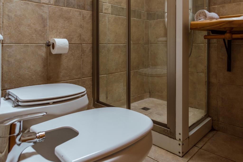 Koupelna v ubytování BOG Ocrehue - Cabanas