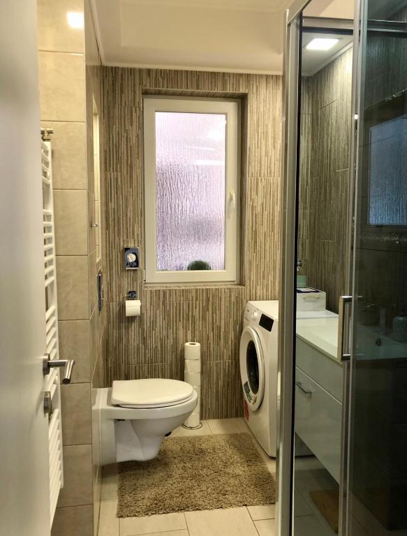 Kúpeľňa v ubytovaní Holiday house "Mimoza" 2 massage pools