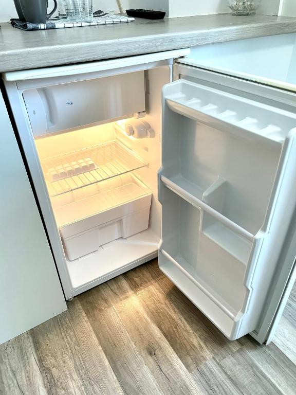Kuchyň nebo kuchyňský kout v ubytování Pension Maier